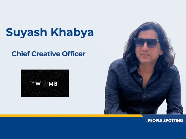  Suyash Khabya takes charge as chief creative officer at The Womb 